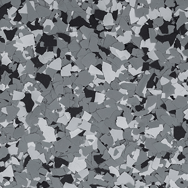 Wombat Flake Epoxy Garage Floor Color Sample